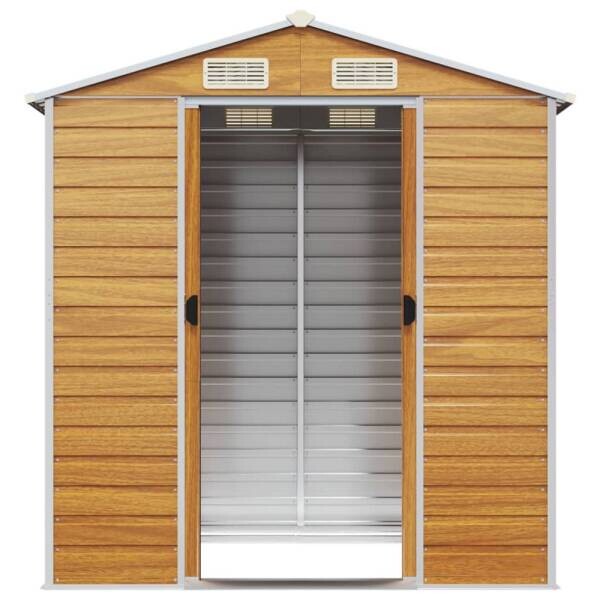 vidaXL Gartenhaus braun B/H/T: ca. 191x198x130 cm