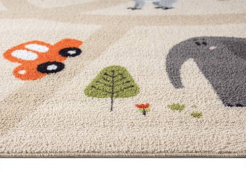 Merinos Teppich Happy Kids beige B/L: ca. 160x220 cm