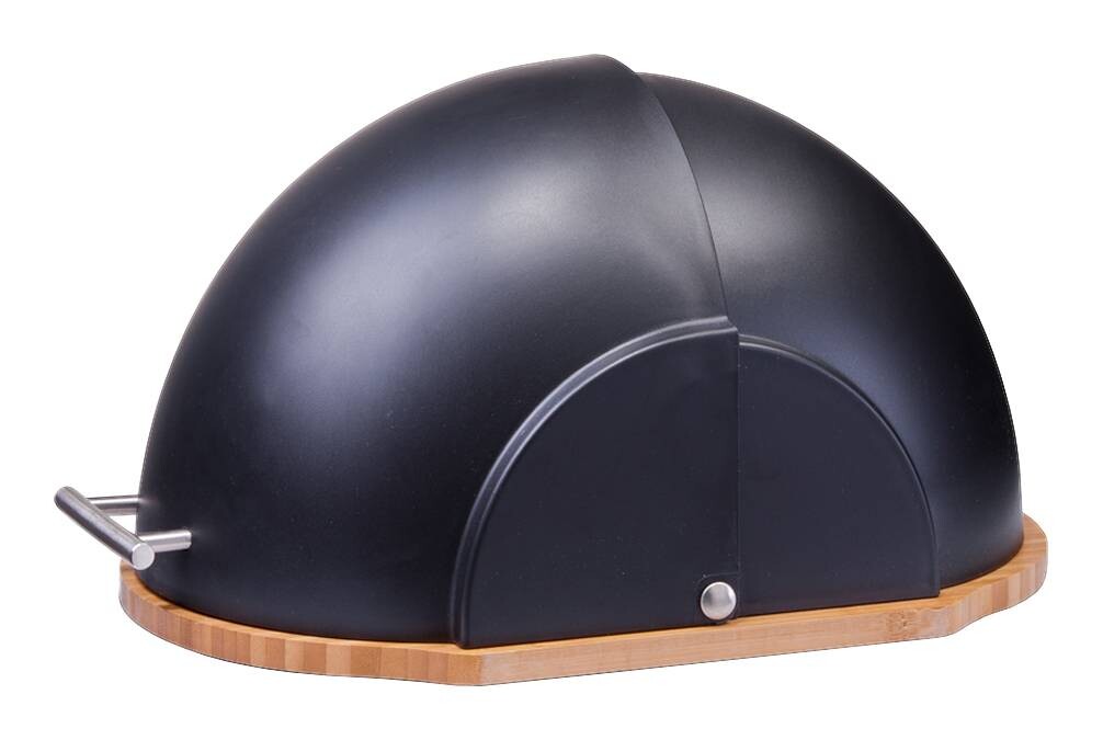 Zeller Brotkasten schwarz Kunststoff B/H/L: ca. 26x20,5x37 cm