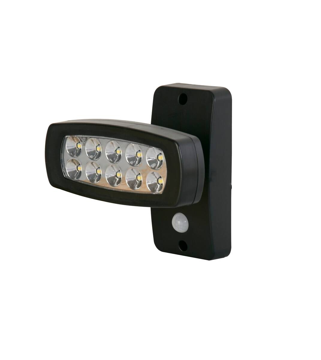 LED-Außenwandleuchte klar schwarz B/H/T: ca. 15,5x14,5x11 cm