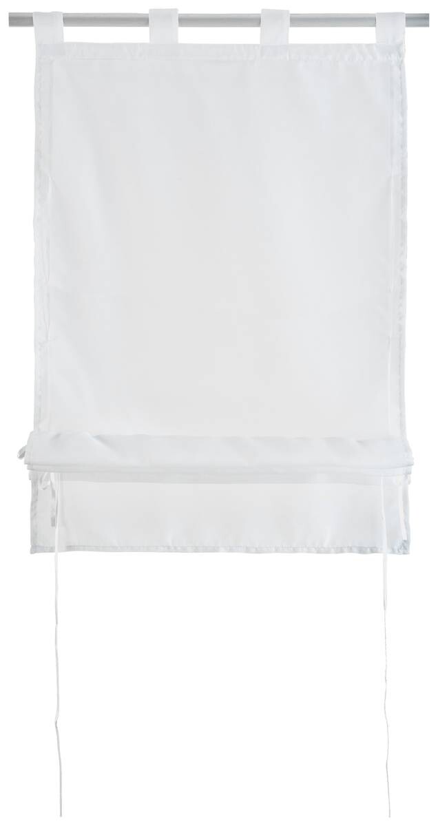 POCOline Bändchenrollo Nouveau weiß B/L: ca. 60x140 cm