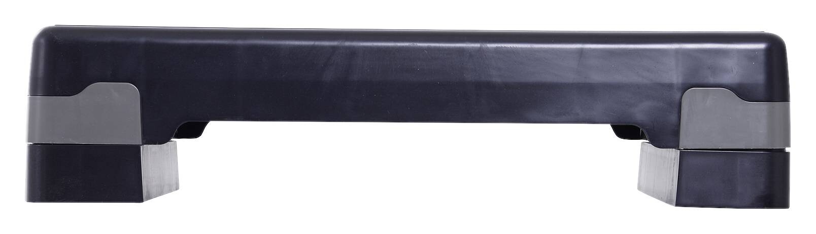 HOMCOM Steppbrett grauschwarz Kunststoff B/H/L: ca. 68x15x29 cm