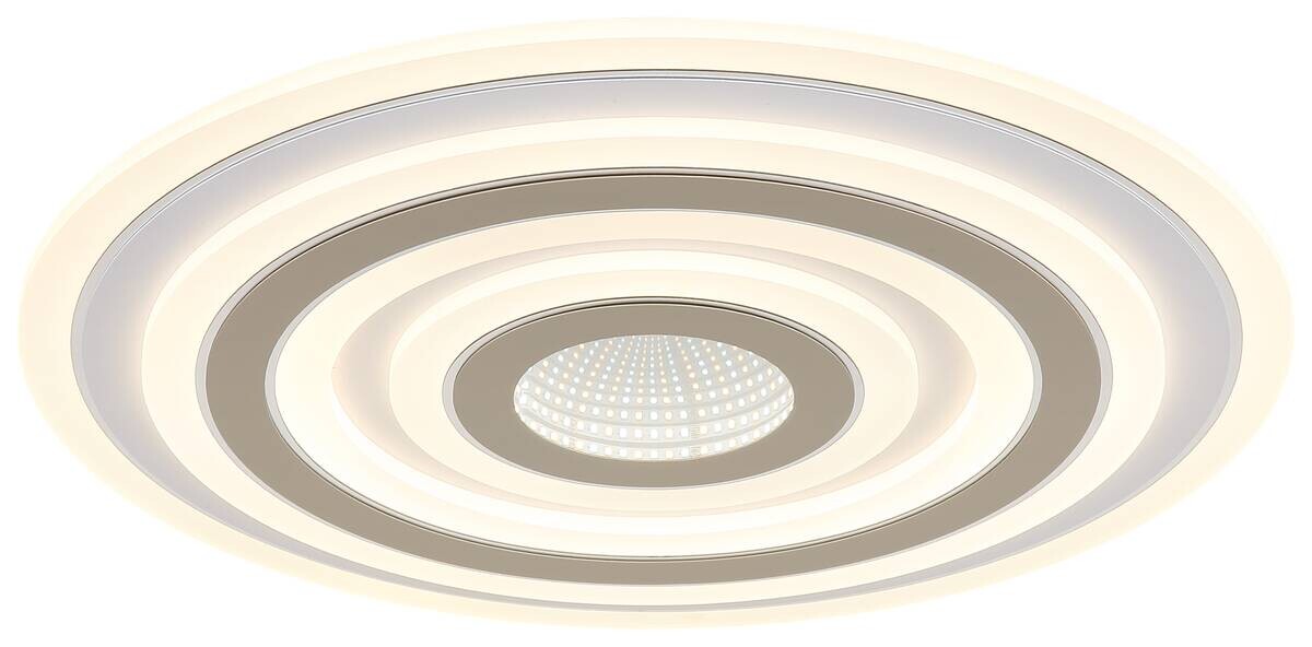GLOBO LED-Deckenleuchte Opal weiß Metall Acryl H/D: ca. 5x48 cm 1 Brennstellen