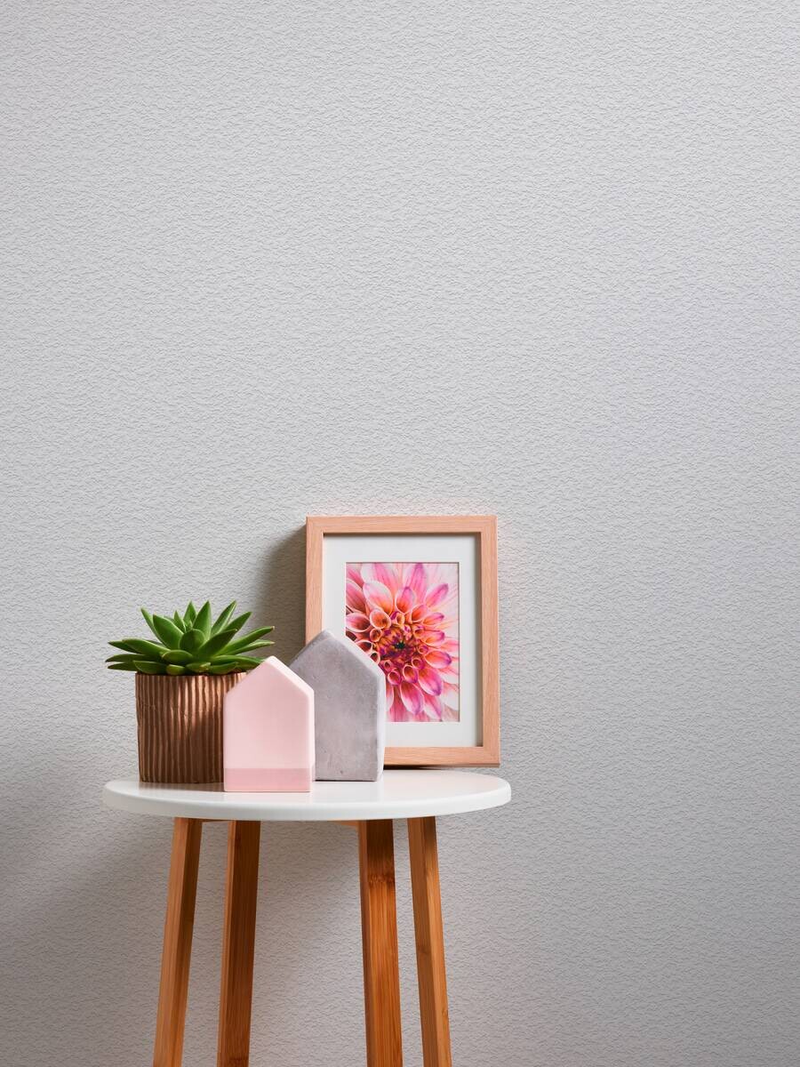 A.S.Creation Papiertapete weiß B/H/D: ca. 53x1500x13 cm