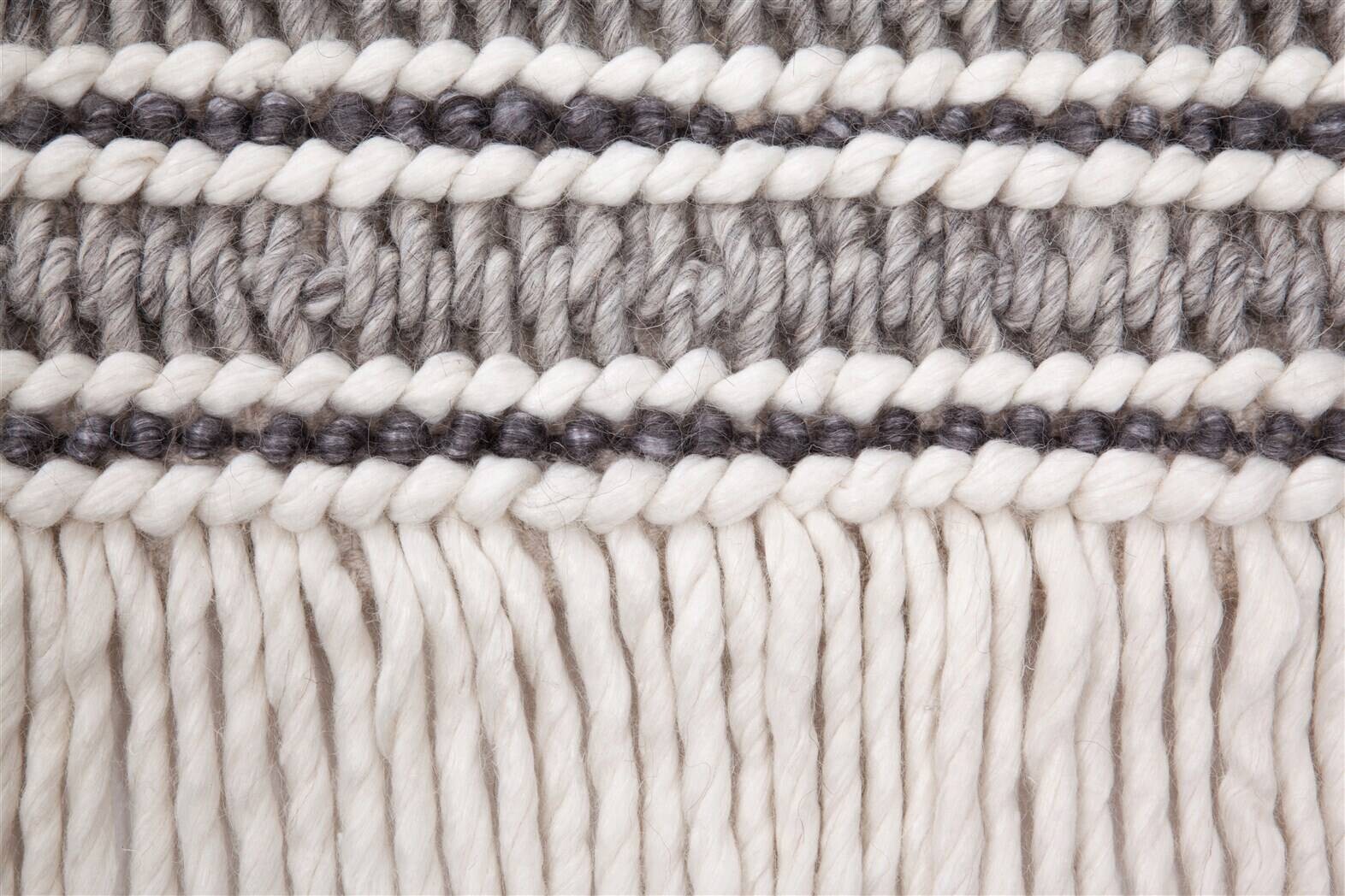 Kayoom Kurzflorteppich Natura 110 grau B/L: ca. 80x150 cm