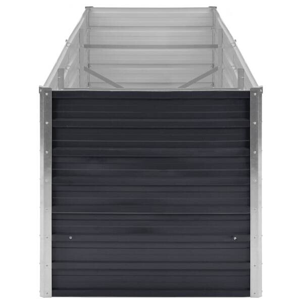 Hochbeet anthrazit Stahl B/H/L: ca. 80x77x240 cm