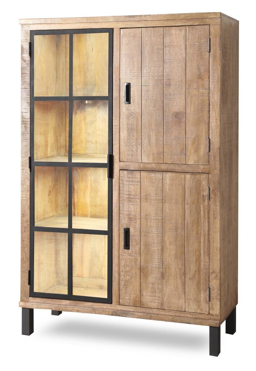 Highboard Kali latte Mango B/H/T: ca. 100x145x40 cm