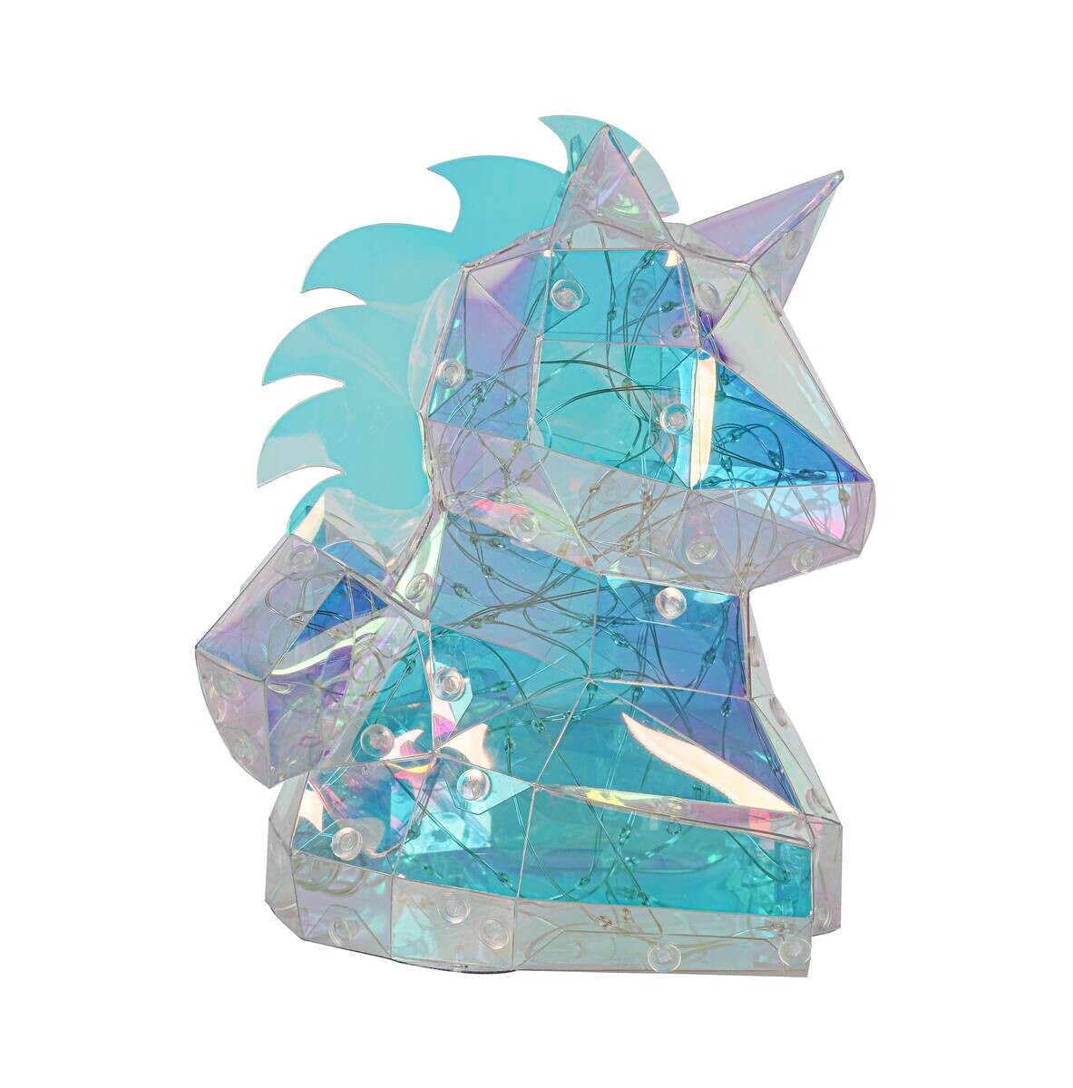 Nolo LED-Dekoleuchte Drache transparent pearl B/H/L: ca. 18,5x14x12 cm