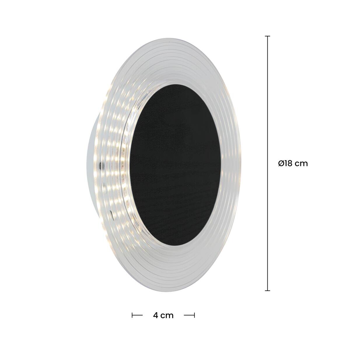 Nolo Akku-LED-Wandleuchte Dot H/D: ca. 3x18 cm