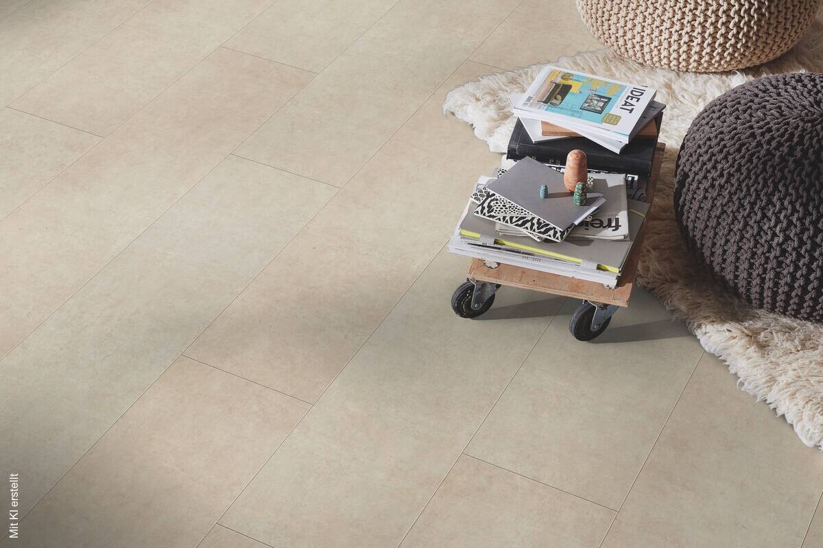 Laminatboden Boston Creme ca. 2,249 m² im Paket B/L: ca. 32,6x138 cm pro Paket