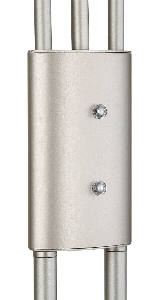 GLOBO LED-Deckenspot AXIA silber Metall Kunststoff H/D: ca. 194x35,1 cm 1 Brennstellen