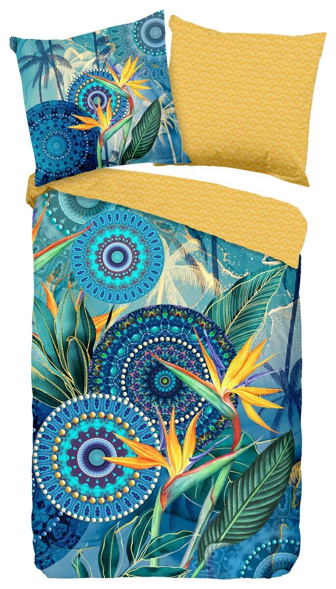 Baumwoll Bettwäsche Novia Satin Multi Baumwolle B/L: ca. 135x200 cm