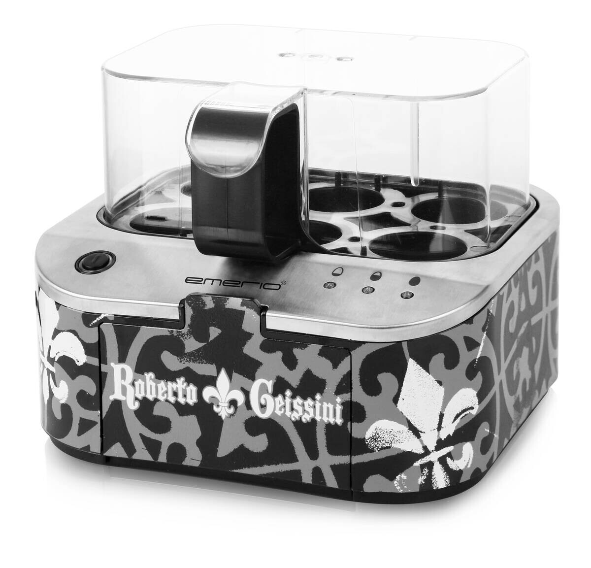 Emerio Eierkocher EB-131677.1 grauschwarz Metall Kunststoff B/H/L: ca. 16,5x14x18 cm