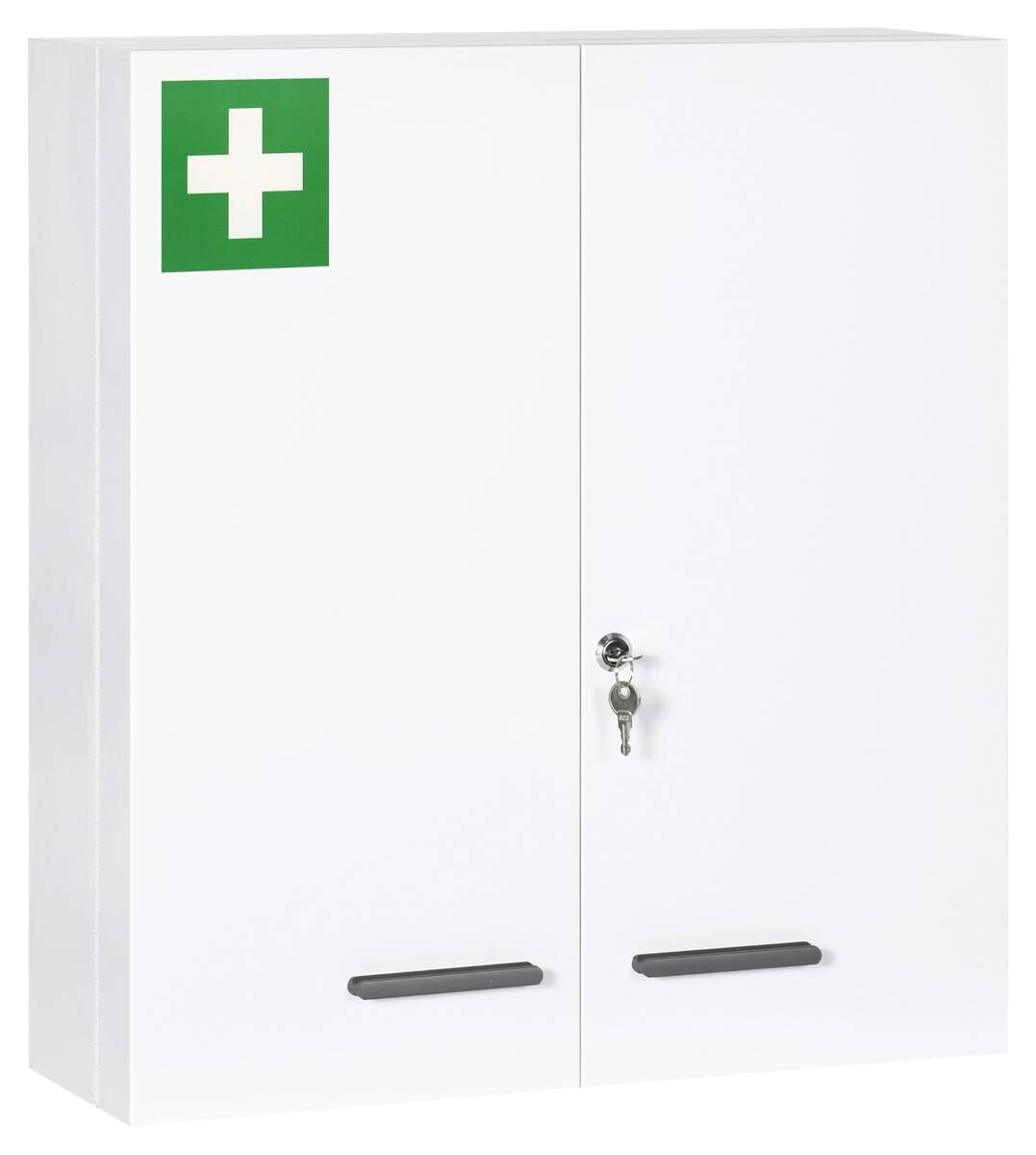 Medizinschrank weiß Polypropylen B/H/L: ca. 18x55x60 cm