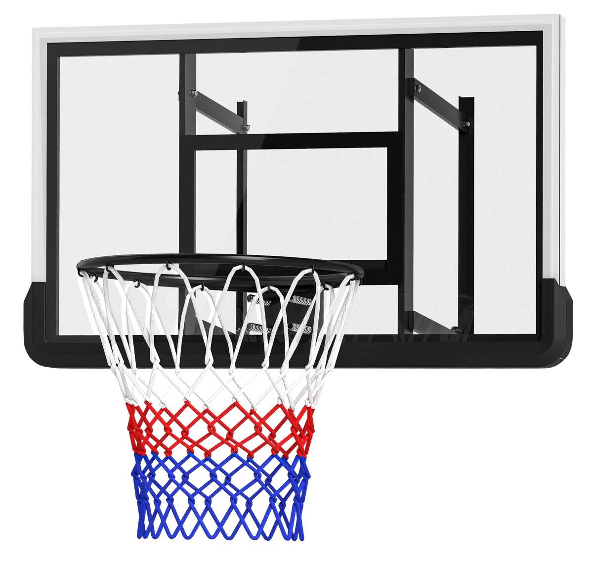 SPORTNOW Basketballkorb schwarz B/H/L: ca. 28x70x110 cm
