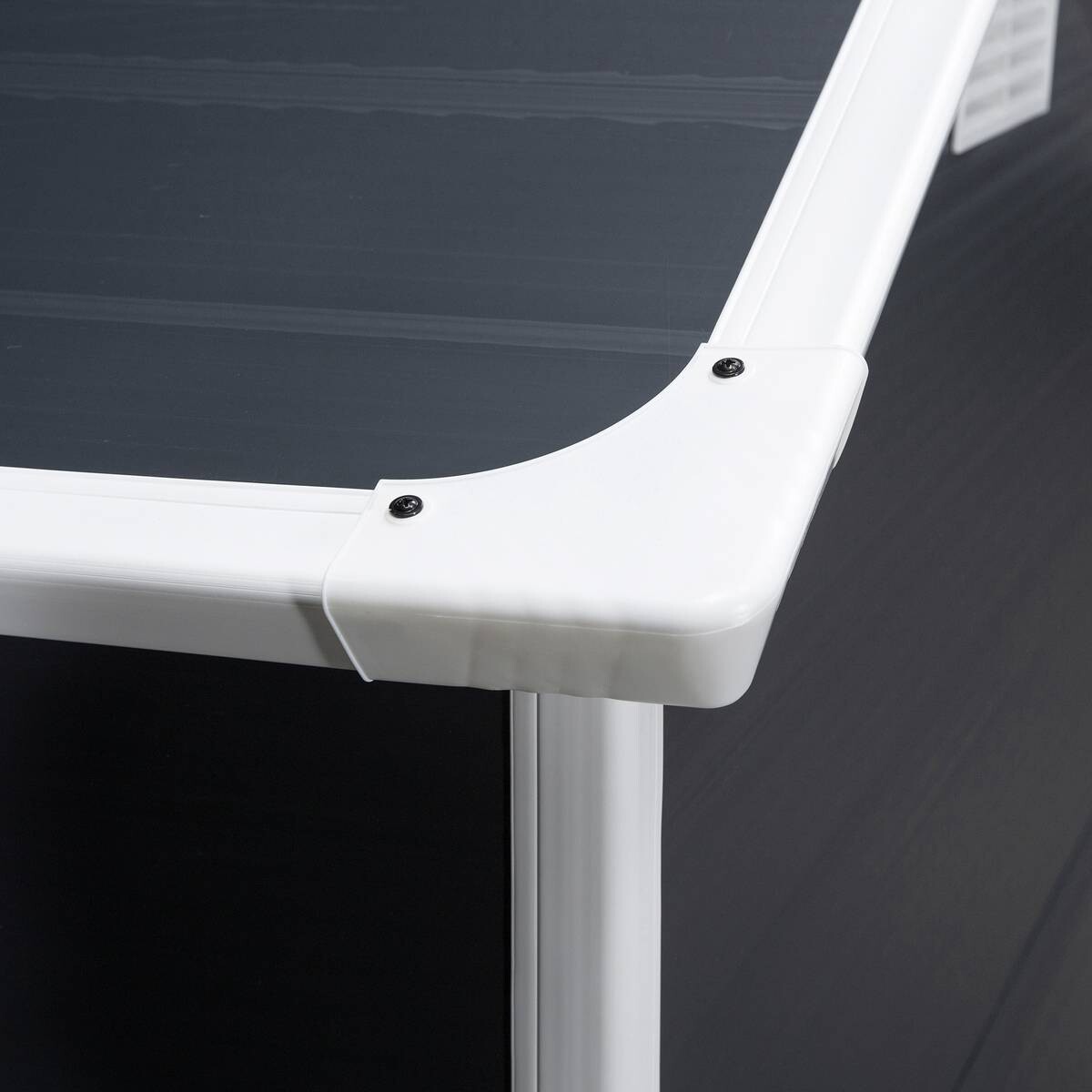 Outsunny Gartenhaus grau B/H/L: ca. 104x204x134 cm