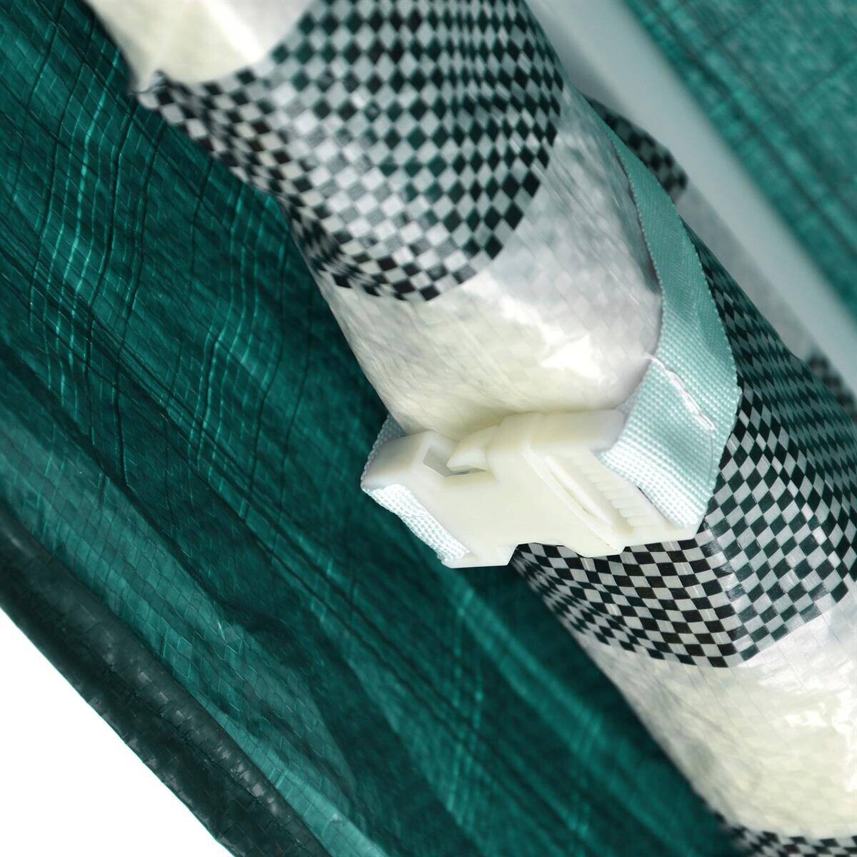 VCM Pavillon grün Polyester-Mischgewebe B/H/L: ca. 600x197x300 cm