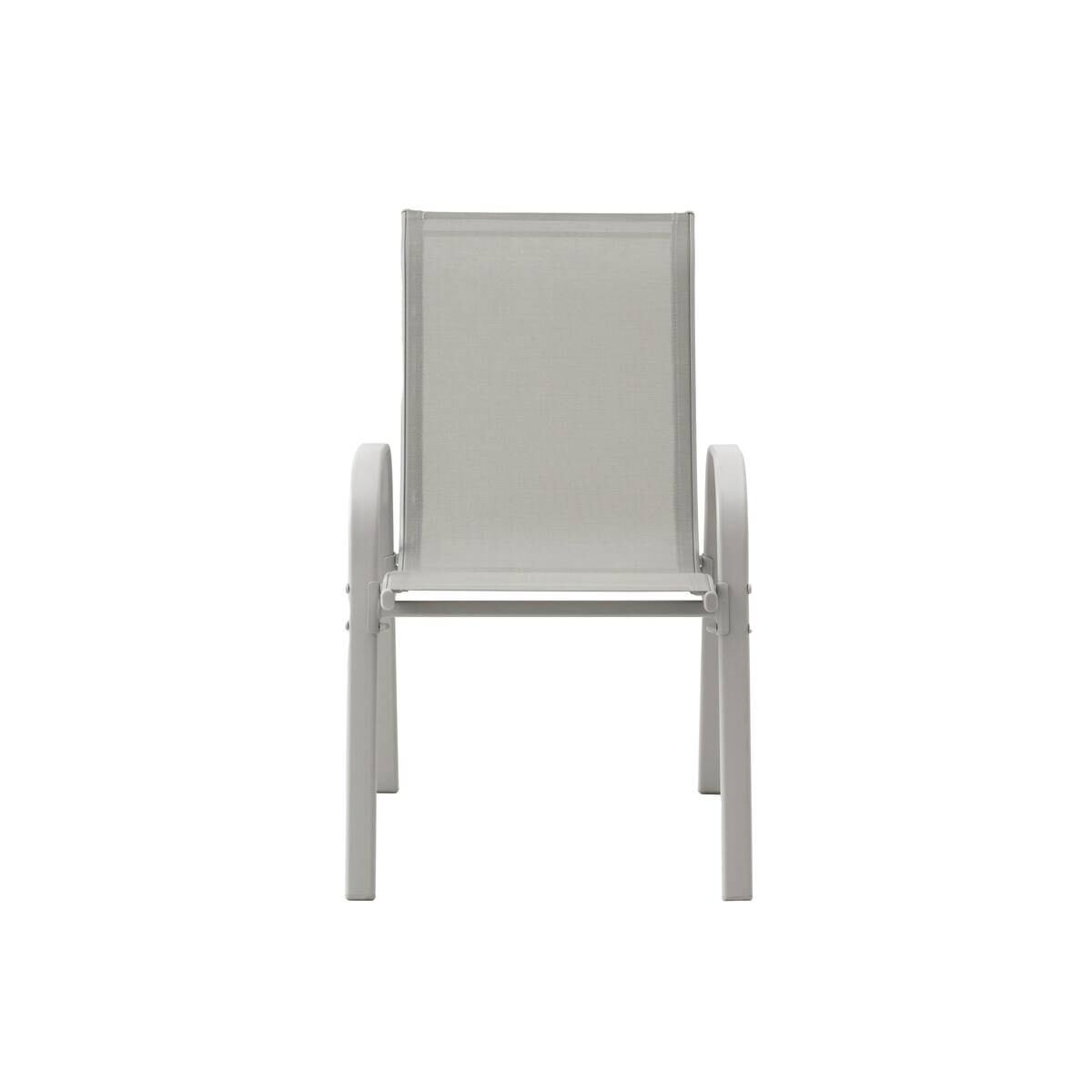 POCOline Gartensitzgruppe Tomar hellgrau Stahl