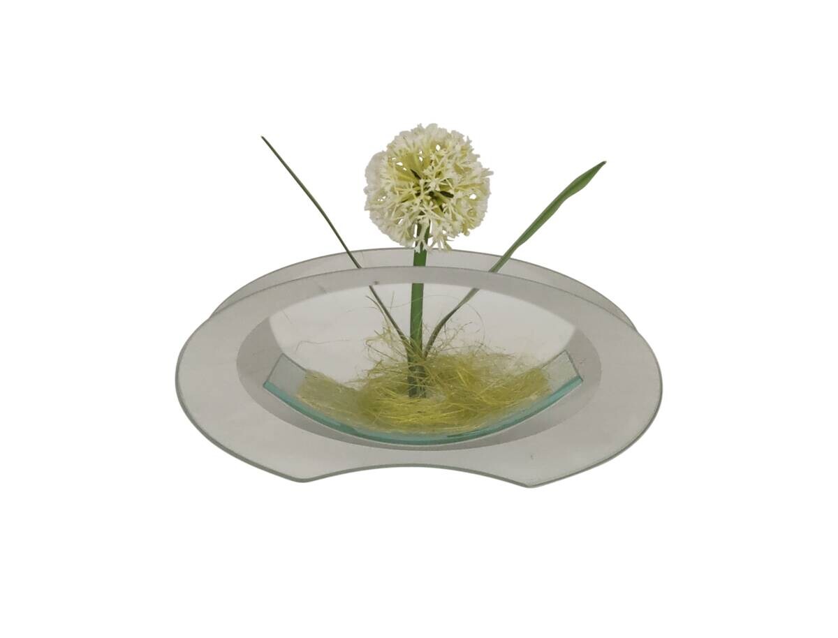 POCOline Vase klar Glas B/H/L: ca. 4,5x9,5x20 cm
