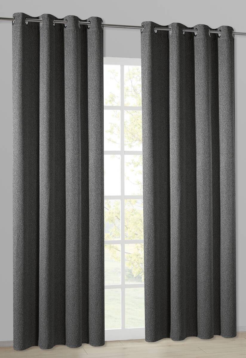 Happy Home Thermovorhang Berlin anthrazit B/L: ca. 140x245 cm