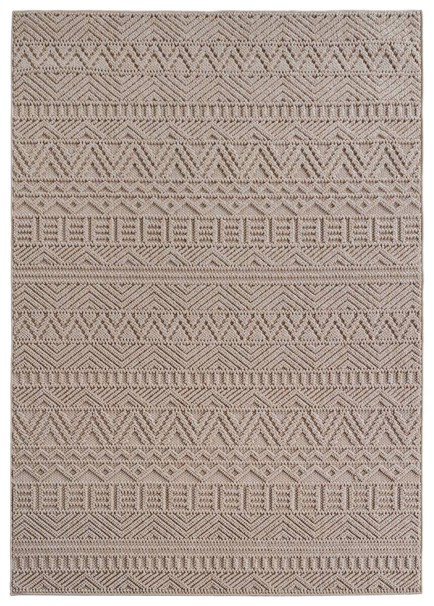 Ayyildiz Kurzflorteppich HELIX beige B/H/L: ca. 60x0,7x110 cm