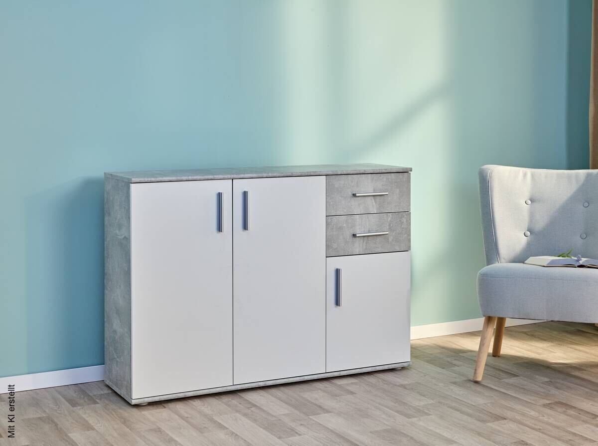 Kommode Bobby 2 B/H/T: ca. 120x82x35 cm
