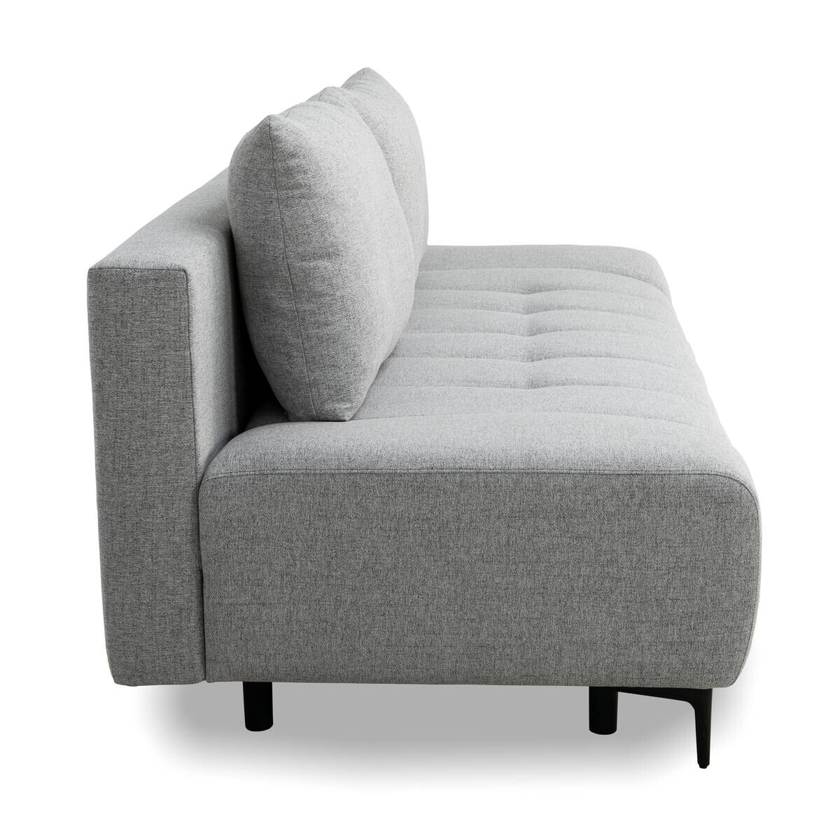 Schlafsofa hellgrau Webstoff B/H/T: ca. 195x88x95 cm