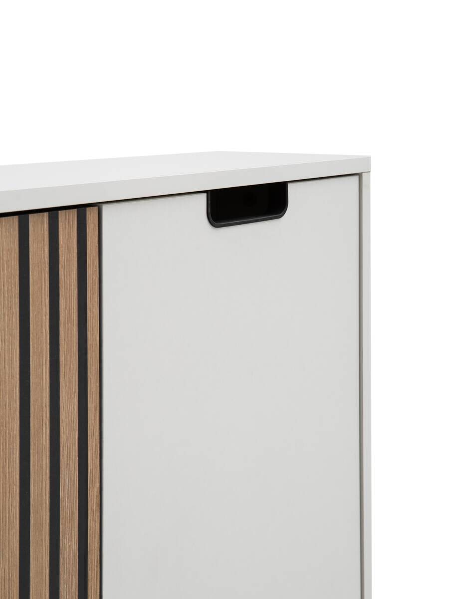 Highboard Ryker weiß matt B/H/T: ca. 59,8x124x19,55 cm