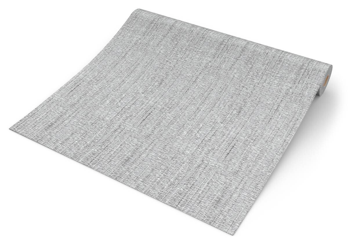Vinyltapete Struktur grau B/L: ca. 53x1005 cm
