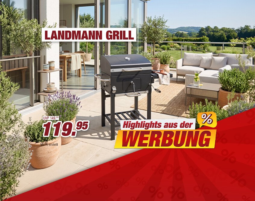 Unsere Werbe Highlights - Landmann Grill