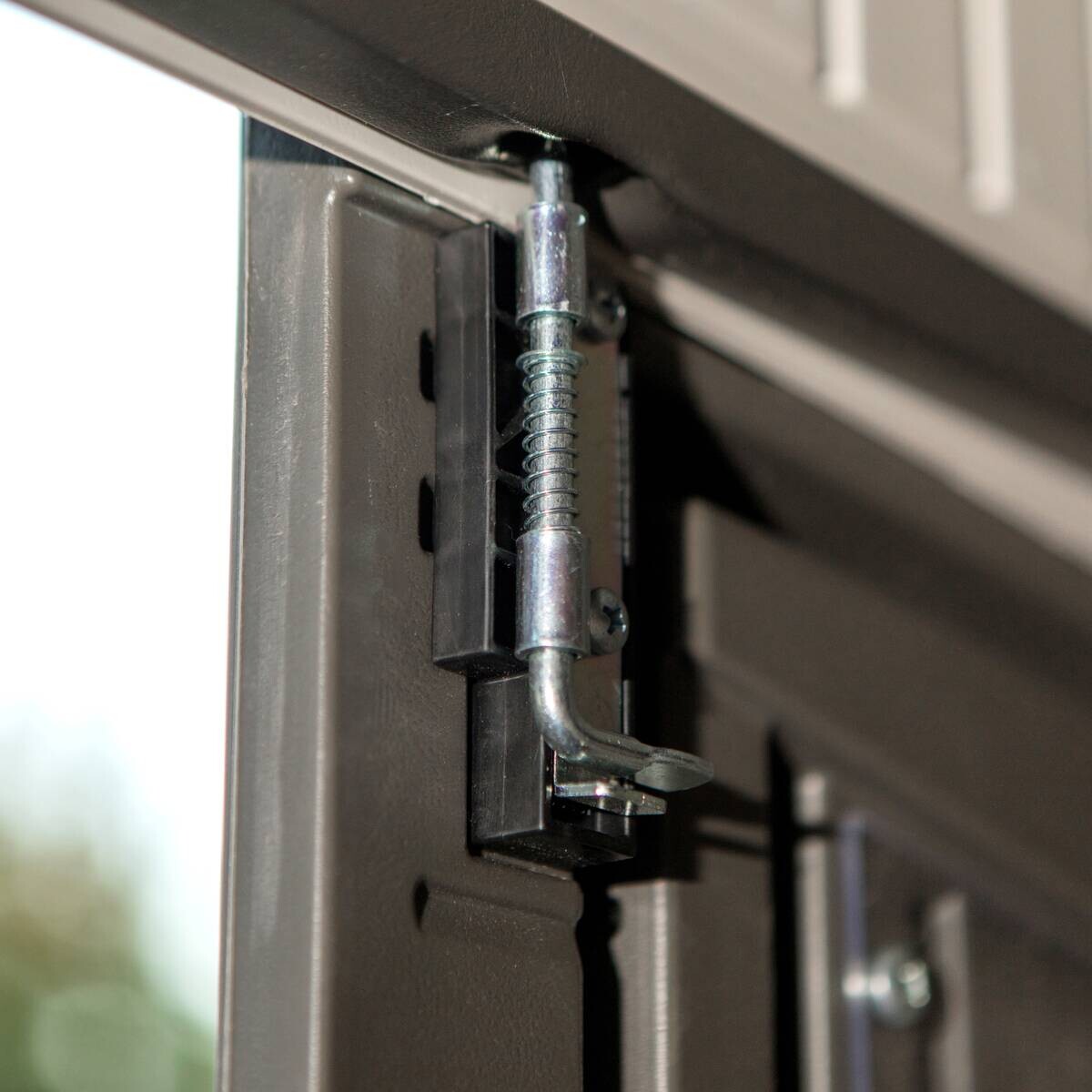 Lifetime Gerätehaus Texas hellgrau B/H/L: ca. 381x243,84x243,84 cm