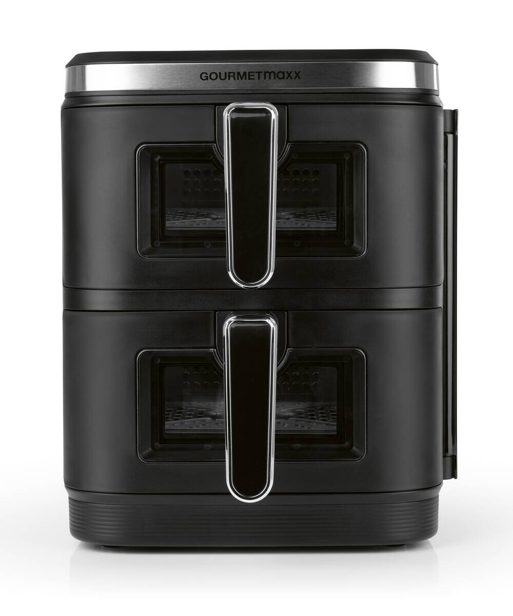 GOURMETmaxx Heißluftfritteuse schwarz Kunststoff B/H/L: ca. 28,6x35,5x44,3 cm ca. 5 l