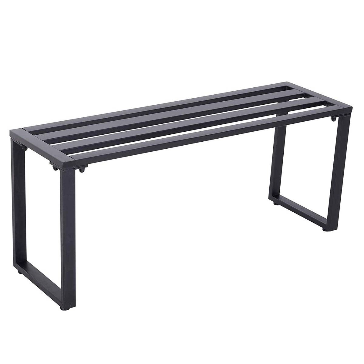 Outsunny Gartengarnitur schwarz Metall