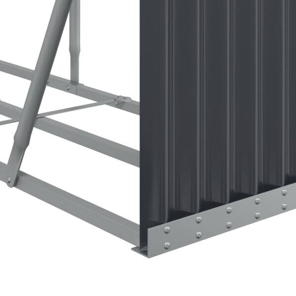 vidaXL Kaminholzhalter anthrazit B/H: ca. 234x100 cm