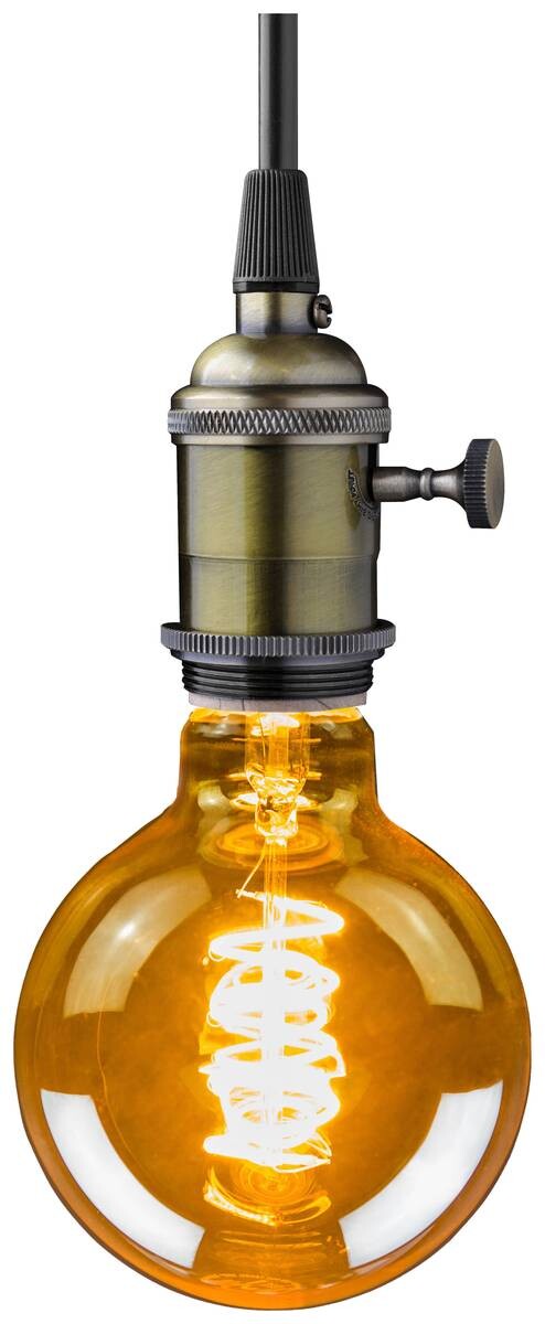 Blulaxa LED-Leuchtmittel Edison Filamentlampe Vintage 49075 E27