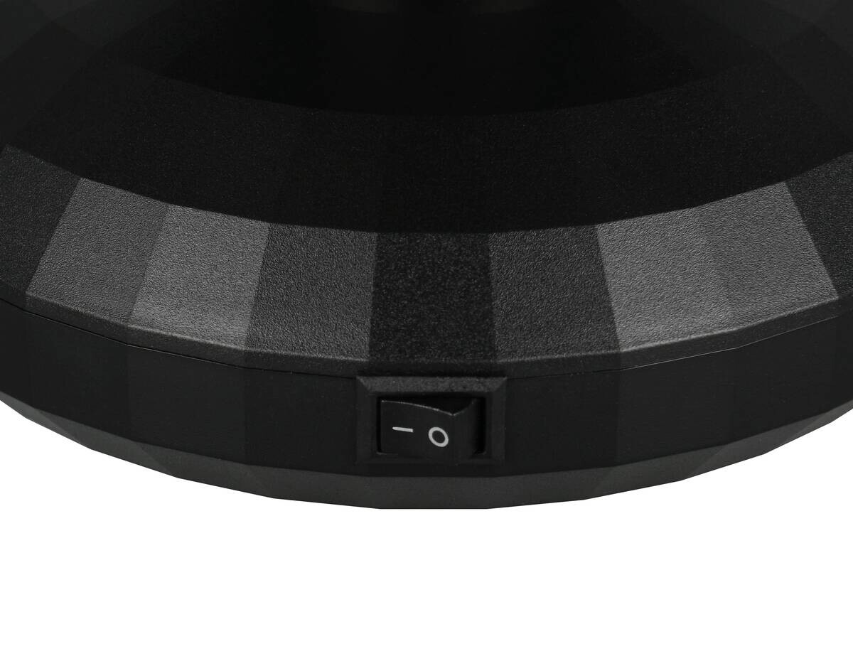 Reality LED-Tischleuchte Zero schwarz Kunststoff B/L: ca. 15x21,5 cm