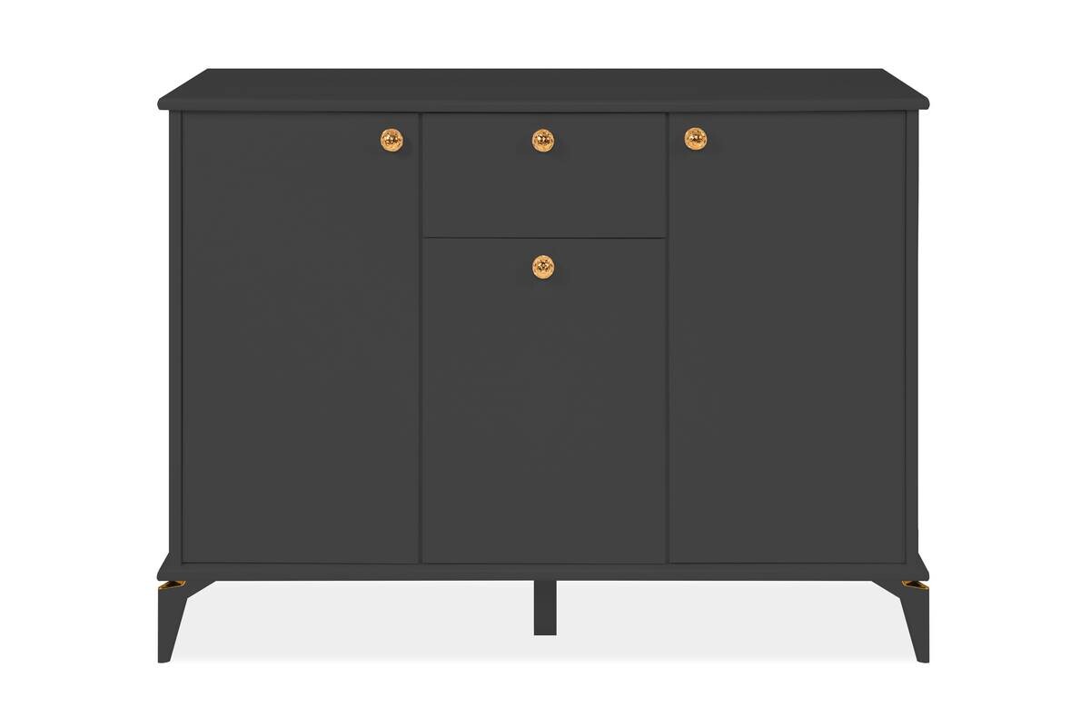Kommode Izmir anthrazit B/H/T: ca. 120x90x36 cm