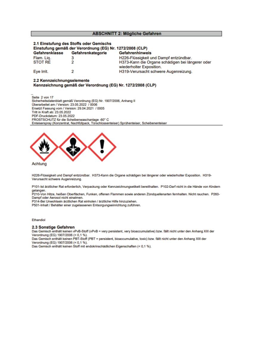 KLAX Enteiserspray ca. 0,5 l