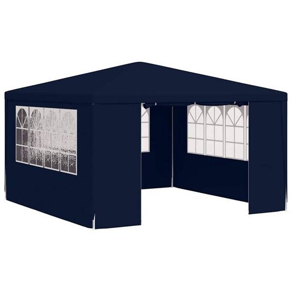 vidaXL Pavillon blau Stahl B/H/L: ca. 400x275x400 cm