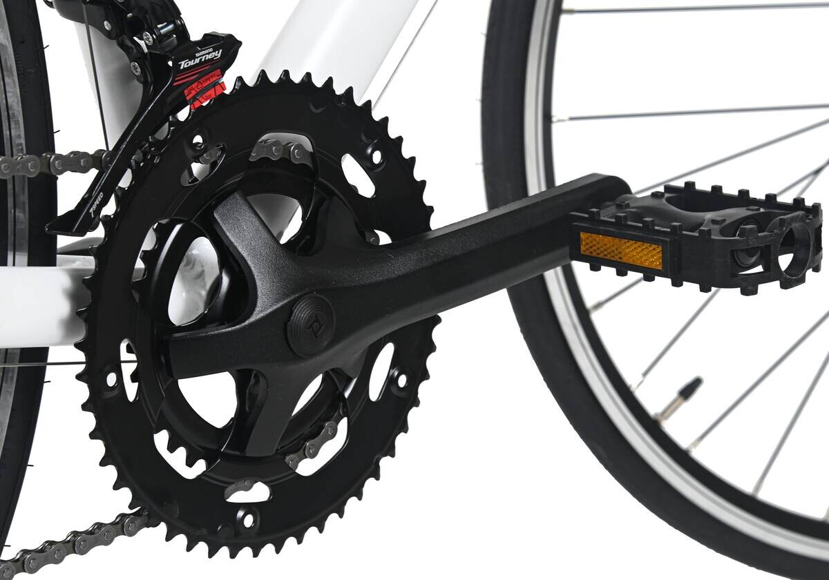 Adore Rennrad Racer 28 Zoll Rahmenhöhe 51 cm 14 Gänge weiß weiß ca. 28 Zoll