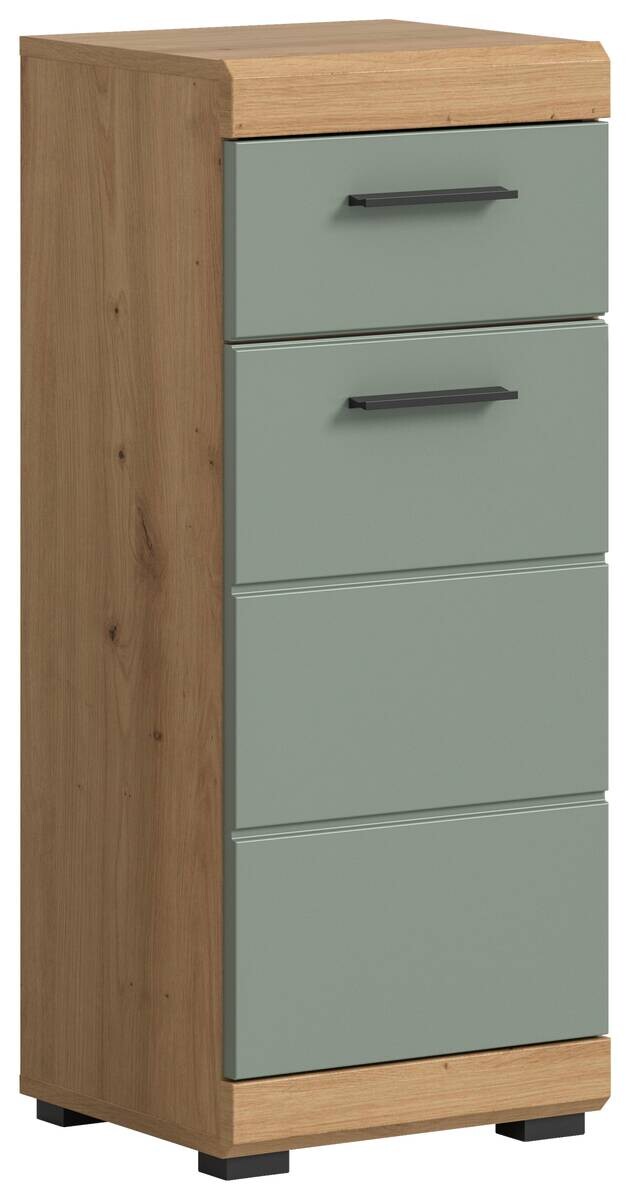 Schrank Scout Eiche Artisan Nachbildung salbei Nachbildung B/H/T: ca. 37x88x31 cm