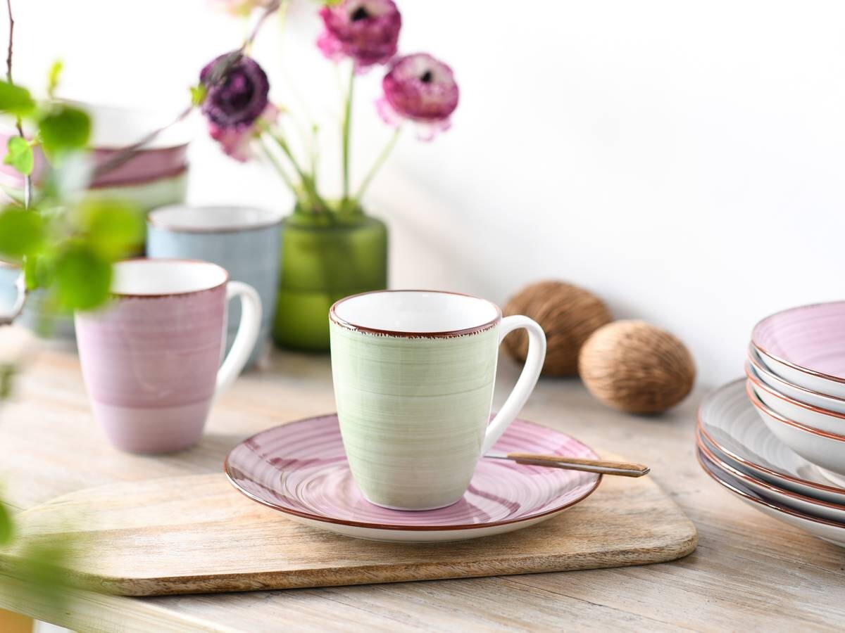 CreaTable Kombiservice SAMBA multicolor Porzellan 20 tlg.