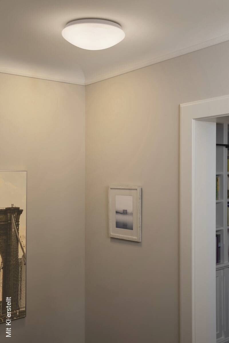 LEDVANCE Deckenleuchte Essential weiß Kunststoff
