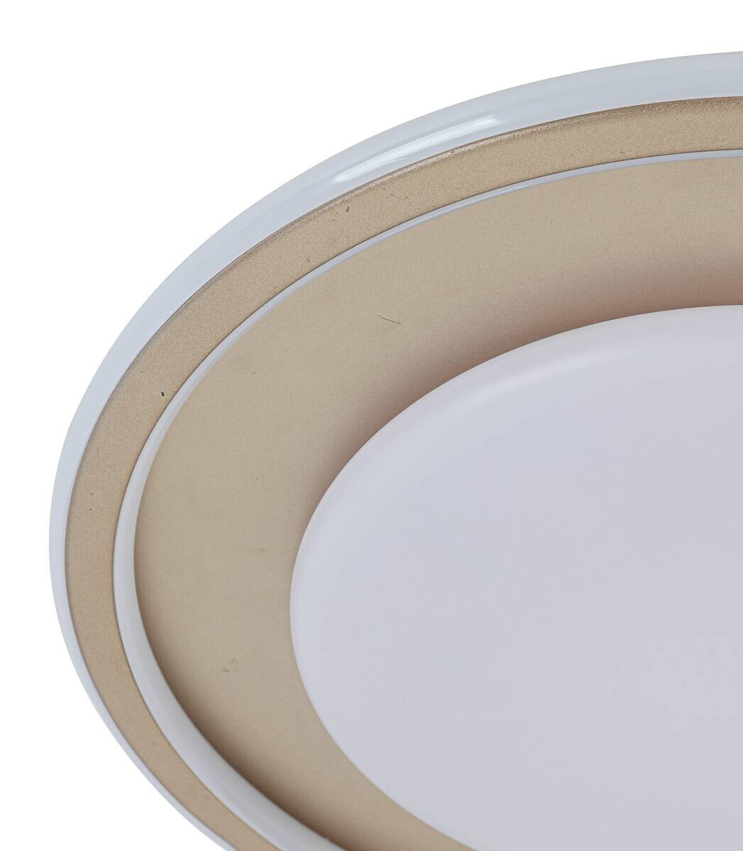 Nolo LED-Deckenleuchte champagner Metall H/D: ca. 7x40 cm