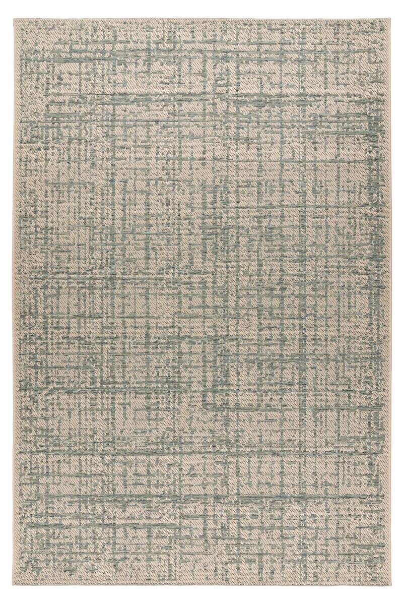 Kayoom Teppich Tribal 325 blaugrün B/L: ca. 80x150 cm