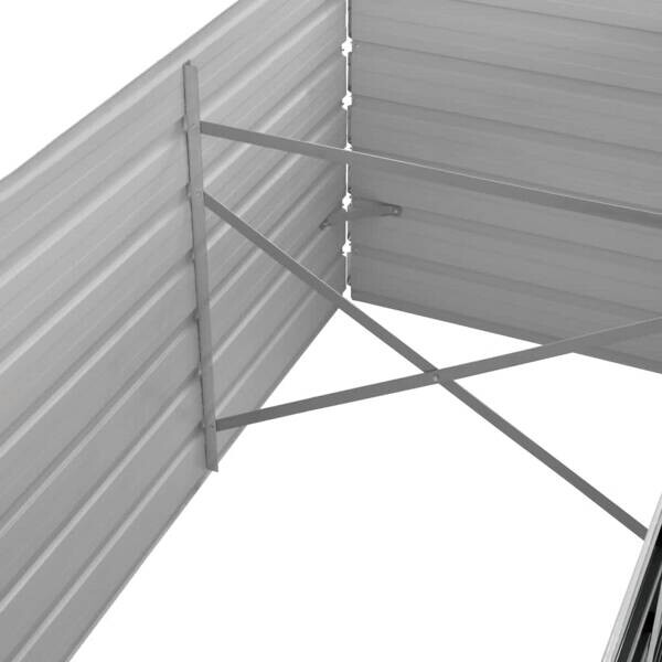 Hochbeet anthrazit Stahl B/H/L: ca. 80x45x320 cm