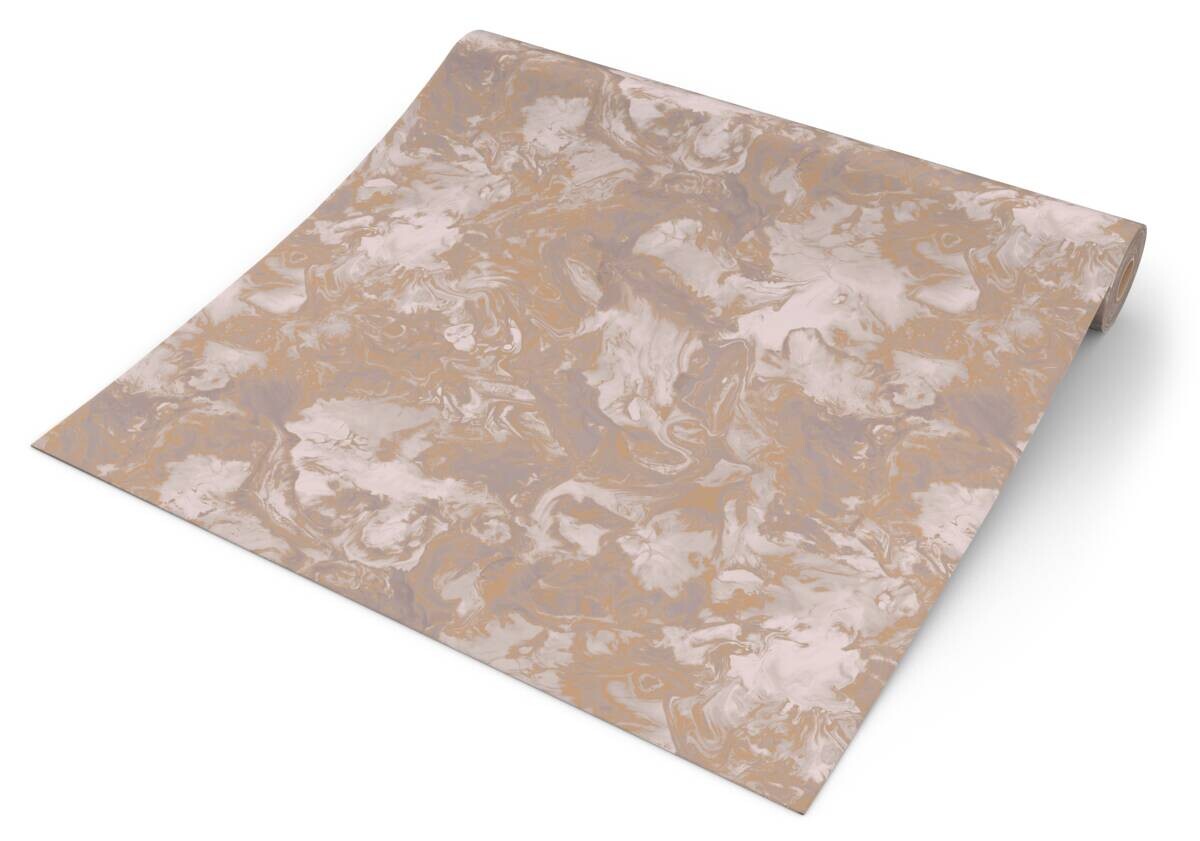 UGEPA Papiertapete Marmoroptik beige gold B/L: ca. 53x1005 cm