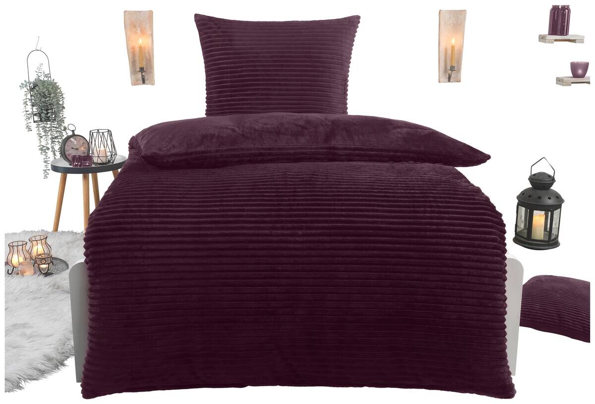 Microfaser Wende Bettwäsche Cashmere touch
