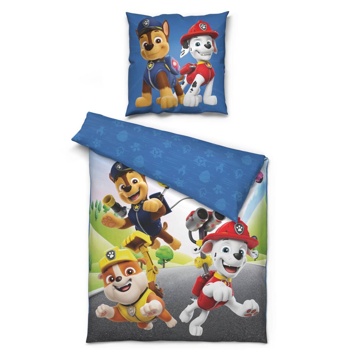 Paw Patrol Microfaser Bettwäsche multicolor 100% Polyester B/L: ca. 135x200 cm
