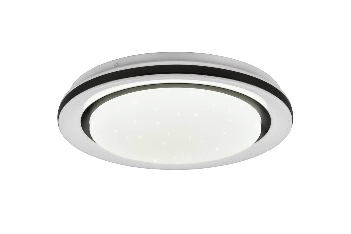Reality LED-Deckenleuchte R67244000 Cartida weiß Kunststoff H/D: ca. 7x38 cm 1 Brennstellen